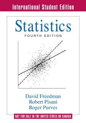 Statistics (Fourth International Student Edition) 0393930432 Book Cover