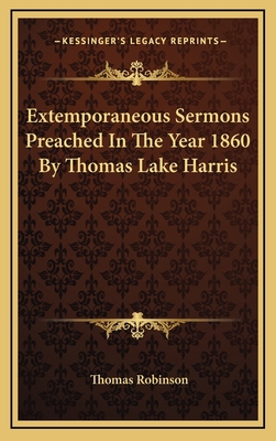 Extemporaneous Sermons Preached in the Year 186... 1163386936 Book Cover