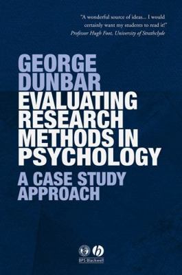 Evaluating Research Methods Ps 1405120746 Book Cover