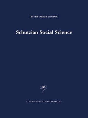 Schutzian Social Science 0792360036 Book Cover