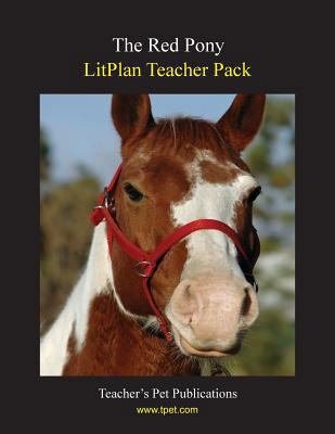 Litplan Teacher Pack: The Red Pony 1602492387 Book Cover
