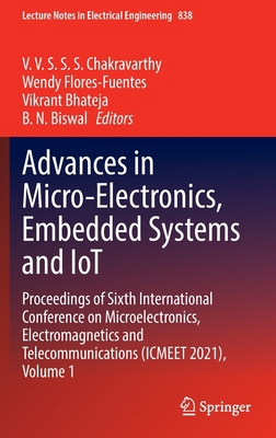 Advances in Micro-Electronics, Embedded Systems... 9811685495 Book Cover