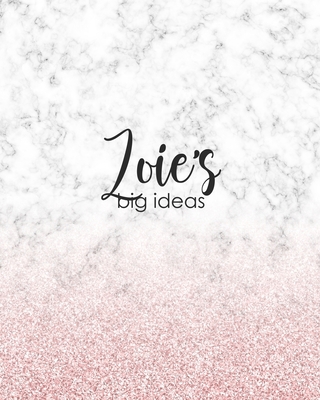 Zoie's Big Ideas: Personalized Notebook - 8x10 ... 1698604262 Book Cover