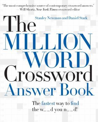 The Million Word Crossword Answer Book 0061125911 Book Cover