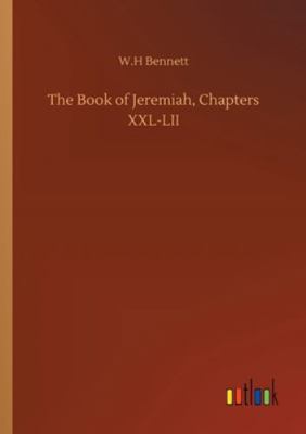 The Book of Jeremiah, Chapters XXL-LII 3752335696 Book Cover