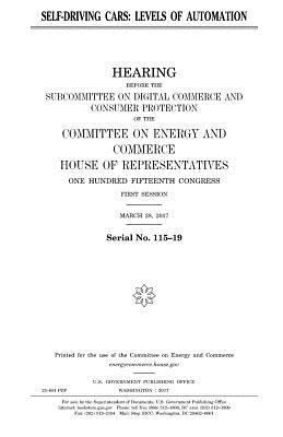 Self-driving cars: levels of automation 1979777667 Book Cover