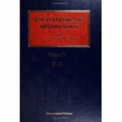 Encyclopedia of Optimization 0792370309 Book Cover