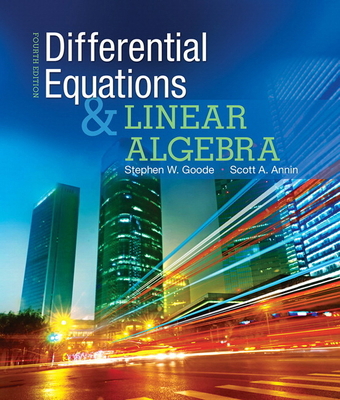 Differential Equations and Linear Algebra 0321964675 Book Cover