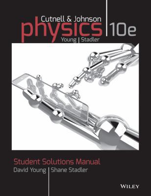 Student Solutions Manual to Accompany Physics, 10e 1118836901 Book Cover