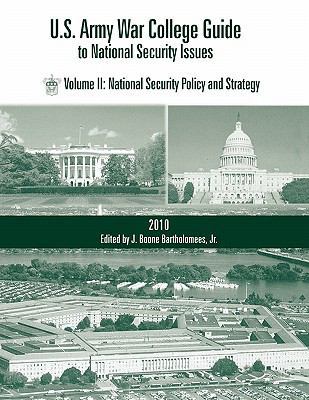 U.S. Army War College Guide to National Securit... 1907521518 Book Cover