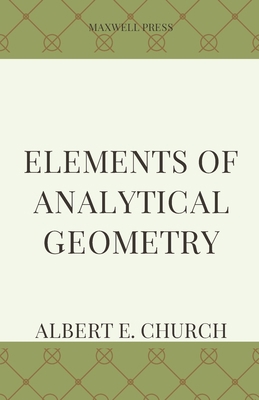 Elements of Analytical Geometry 9391270697 Book Cover