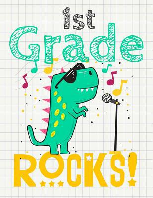 1st Grade Rocks!: Funny Back To School notebook... 1073713253 Book Cover