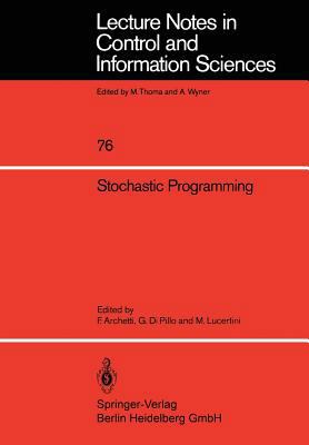 Stochastic Programming 3540160442 Book Cover