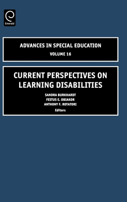 Current Perspectives on Learning Disabilities 0762311304 Book Cover