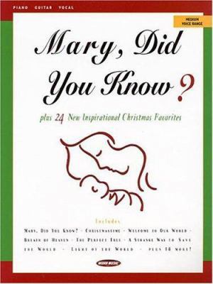 Mary, Did You Know? 0634038958 Book Cover