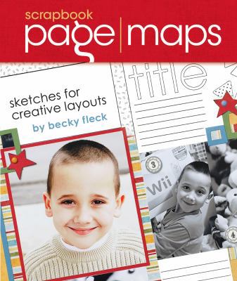 Scrapbook Page Maps: Sketches for Creative Layo... B0092I6Y6A Book Cover