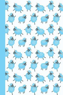 Journal: Baby Sheep (Blue) 6x9 - Dot Journal - ... 1985759640 Book Cover