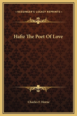 Hafiz The Poet Of Love 1169211321 Book Cover