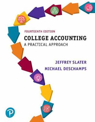 College Accounting: A Practical Approach Plus M... 013483318X Book Cover