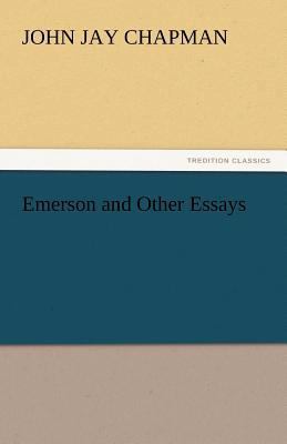 Emerson and Other Essays 3842445369 Book Cover