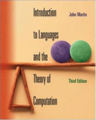 Introduction to Languages and the Theory of Com... 0072322004 Book Cover