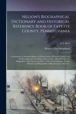 Nelson's Biographical Dictionary and Historical... 1014318017 Book Cover