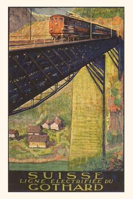 Vintage Journal Gotthard Trail Trestle 1648113575 Book Cover