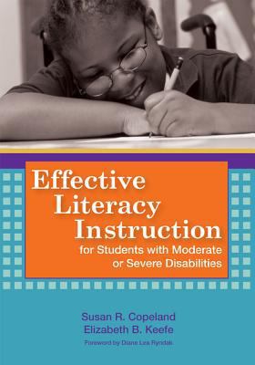 Effective Literacy Instruction for Students wit... 155766837X Book Cover