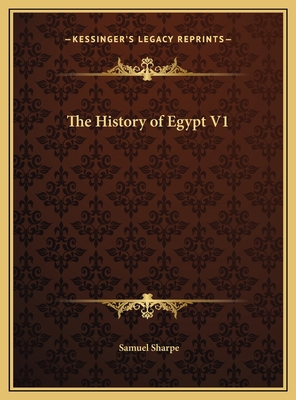 The History of Egypt V1 1169790798 Book Cover