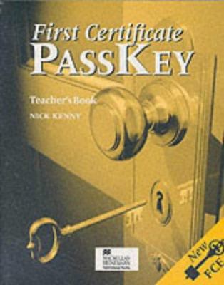 First Certificate Passkey Teacher's Book [Spanish] 0435244906 Book Cover