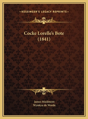 Cocke Lorelle's Bote (1841) 1169435335 Book Cover