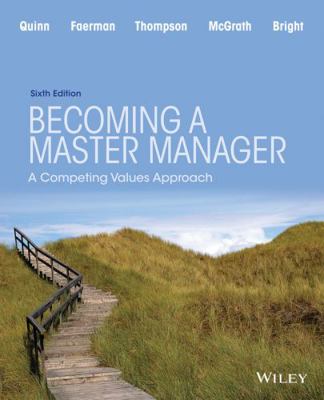 Becoming a Master Manager: A Competing Values A... 1118582586 Book Cover