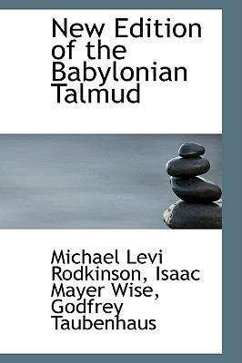 New Edition of the Babylonian Talmud 1103441434 Book Cover