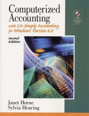 Computerized Accounting with CA-Simply Accounti... 0130856878 Book Cover