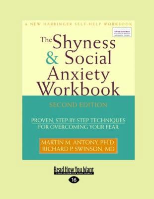 The Shyness & Social Anxiety Workbook: Proven, ... [Large Print] 145876480X Book Cover