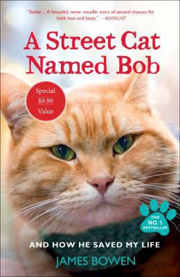 A Street Cat Named Bob: And How He Saved My Life 1250217385 Book Cover