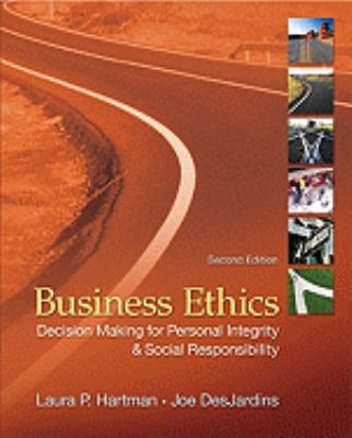 Business Ethics: Decision Making for Personal I... 0078137136 Book Cover