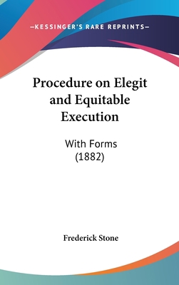 Procedure on Elegit and Equitable Execution: Wi... 1161797297 Book Cover