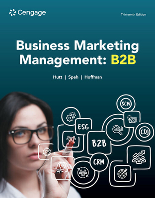 Business Marketing Management: B2B 0357718232 Book Cover