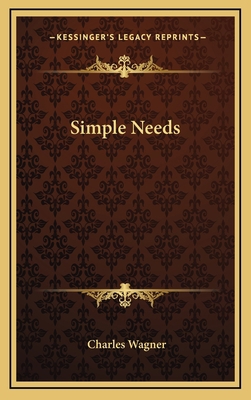 Simple Needs 116863766X Book Cover