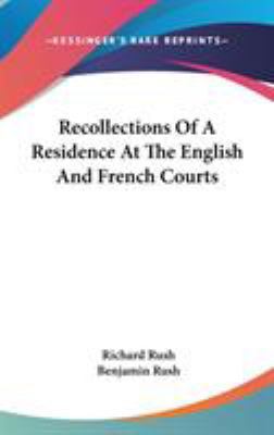 Recollections Of A Residence At The English And... 054856213X Book Cover