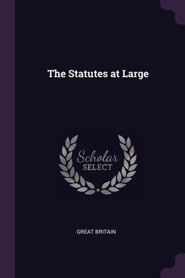 The Statutes at Large 1377983226 Book Cover