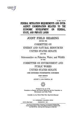 Federal mitigation requirements and interagency... 197465527X Book Cover