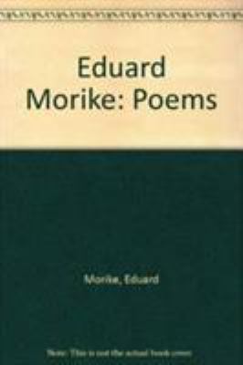 Eduard Morike: Poems 0631016600 Book Cover