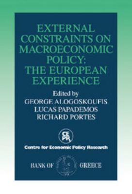 External Constraints on Macroeconomic Policy 0521405270 Book Cover