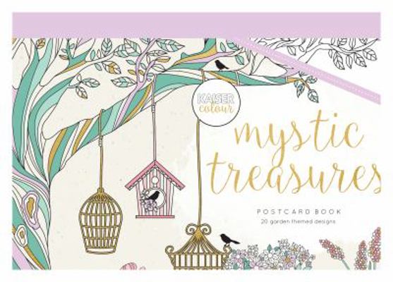 Mystic Treasures Postcard Book : Kaisercolour: Postcard Colouring Book