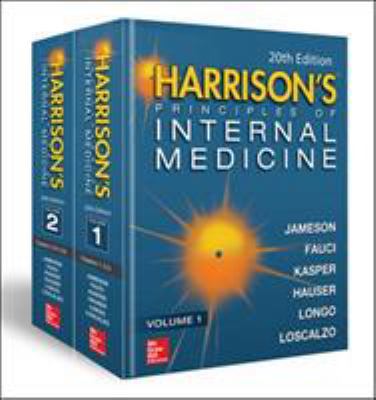 Harrison's Principles of Internal Medicine, Twe... 1259644030 Book Cover