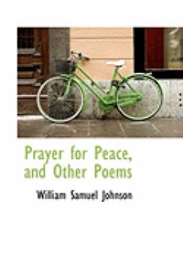 Prayer for Peace, and Other Poems 1103977792 Book Cover