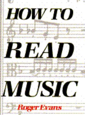 How to Read Music P 0517562375 Book Cover