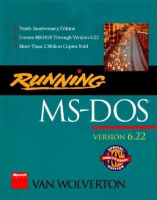 Running MS-DOS [Large Print] 1556156332 Book Cover